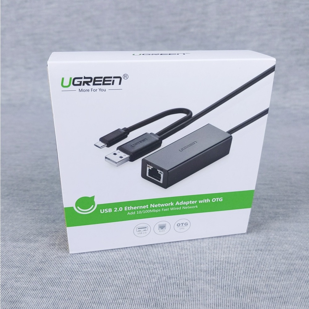 2x 👯♀️Host Pick⚡️UGREEN 30219 USB2.0 EthernetNetwork Adapter w/OTG - Picture 10 of 12